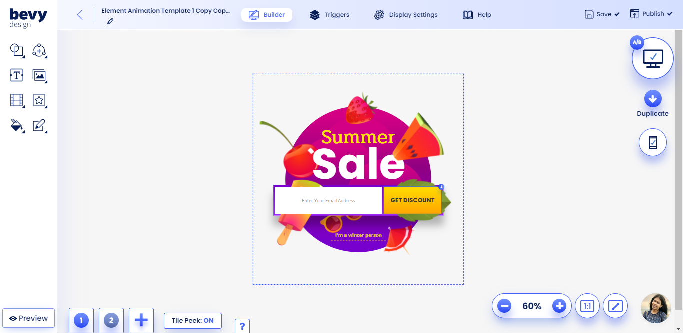 Builder Overview Image Screenshot of Bevy Builder